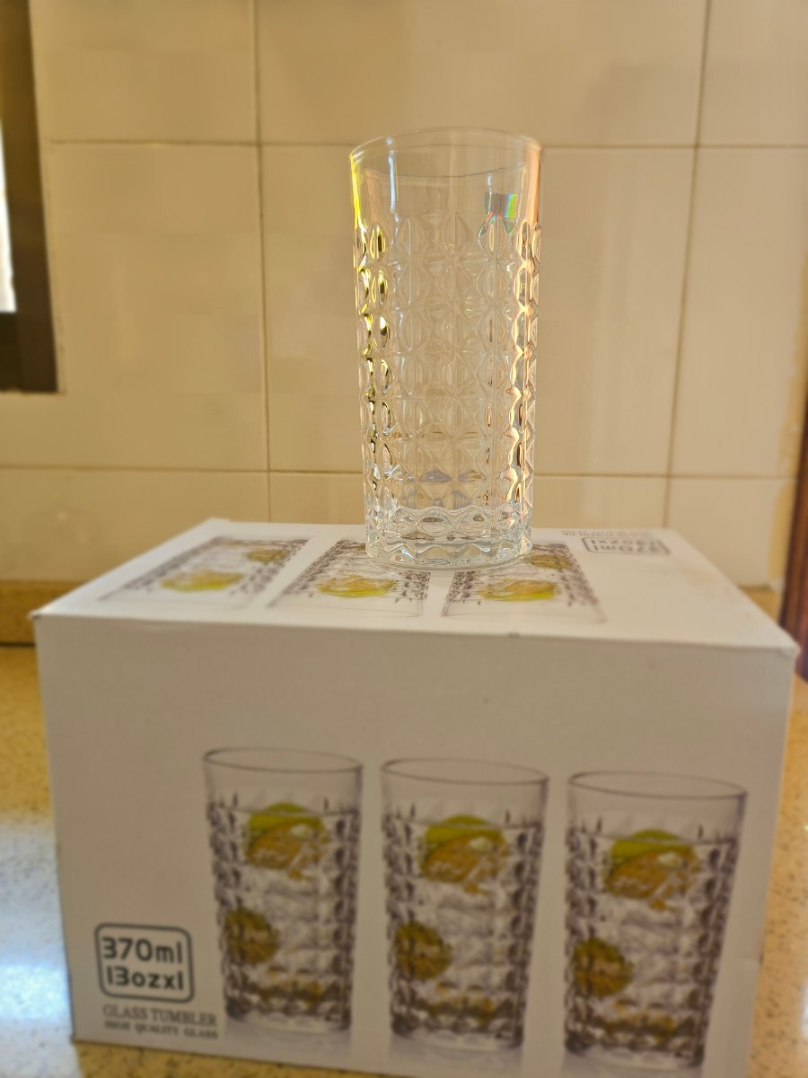 Copo de vidro 370 ml