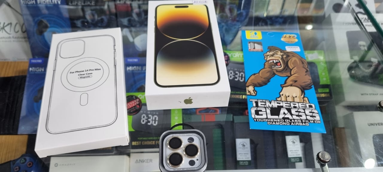 iPhone 14 ProMax 256GB + Carregador + Capa e película