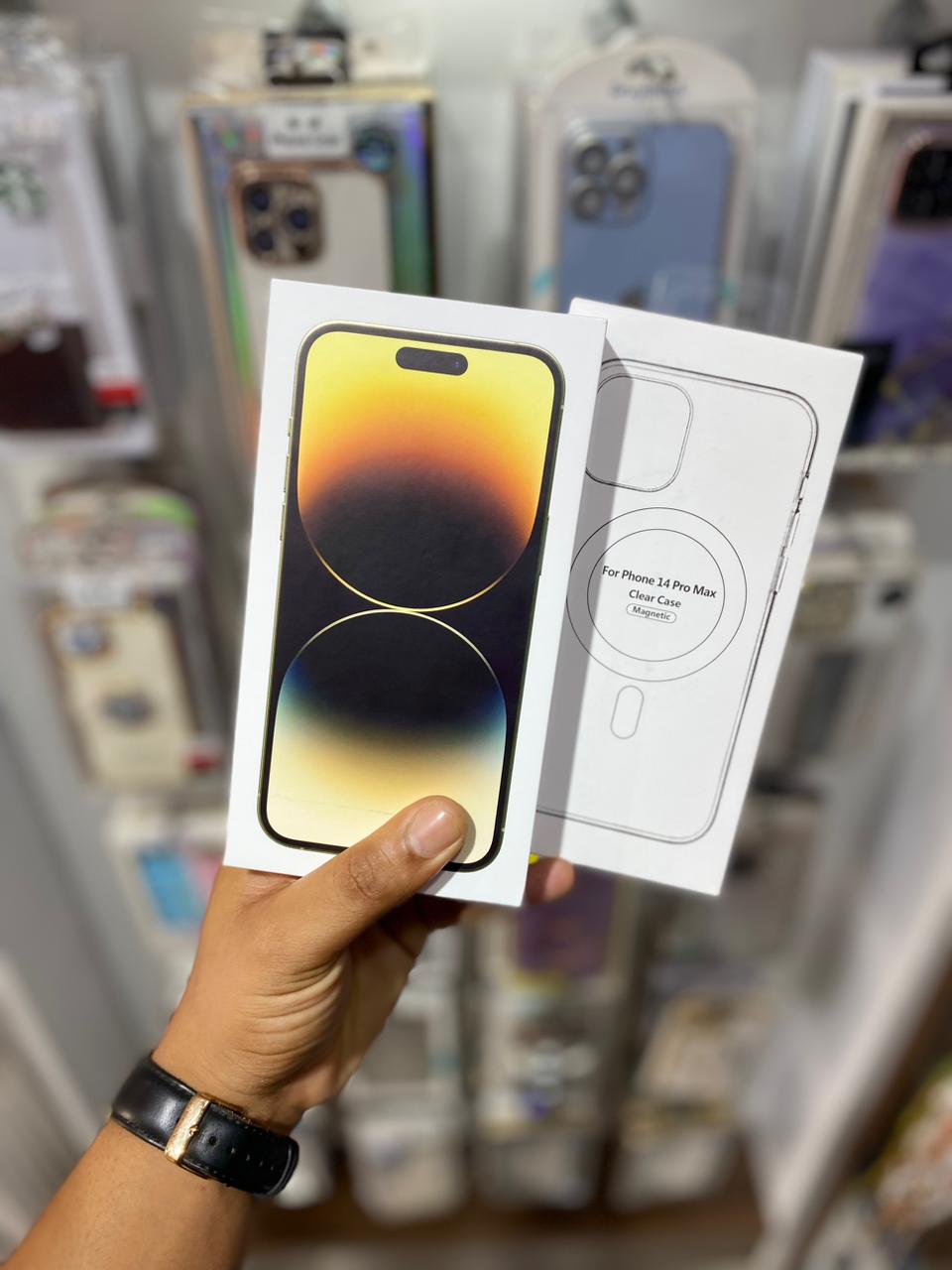 iPhone 14 ProMax 256GB + Carregador + Capa e película