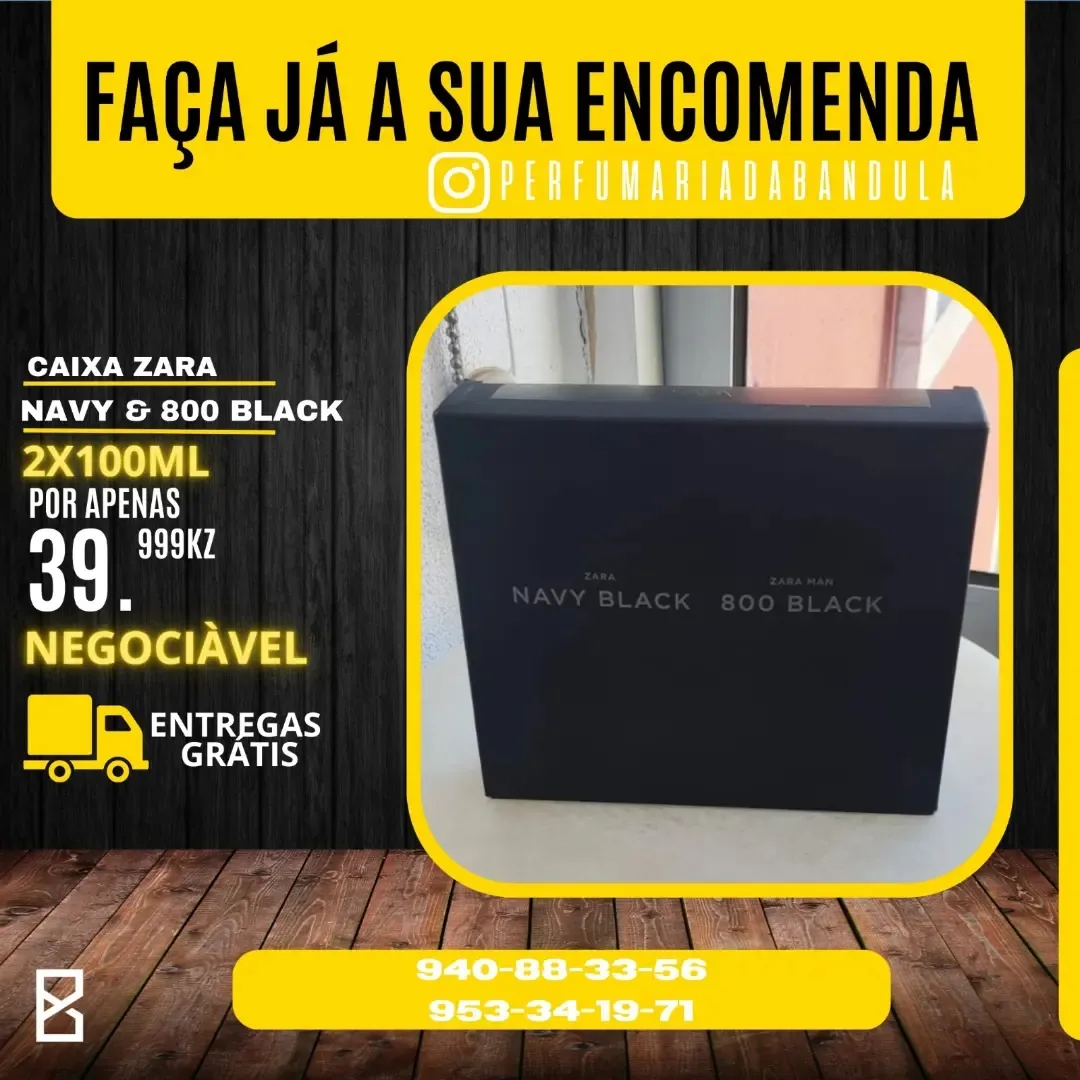 Caixa de Perfumes Zara