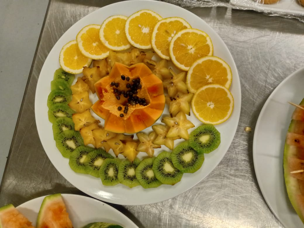 Decoração de frutas para todo tipos de eventos