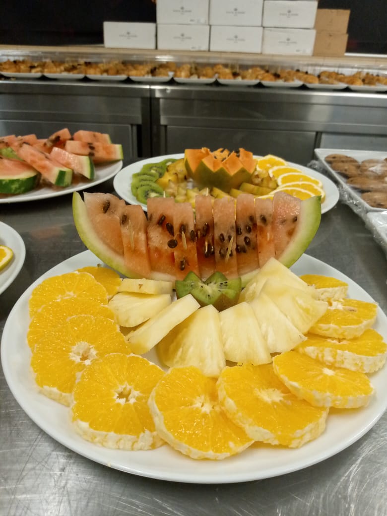Decoração de frutas para todo tipos de eventos