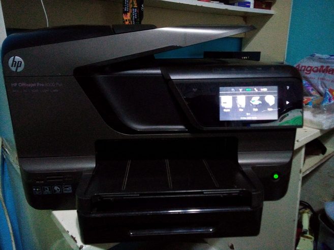 Computador de mesa e impressora hp