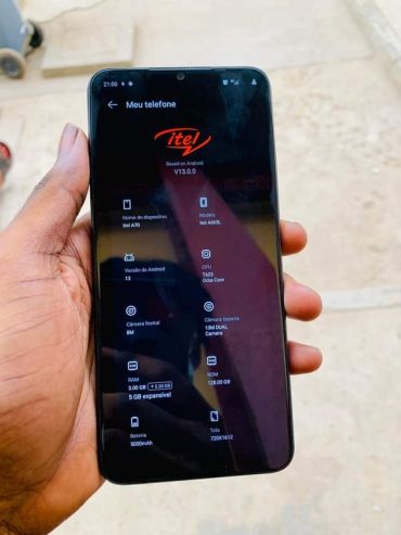 🧠 – Itel A70 Última Pedra ✅ Semi novo novo ✅ Super limpo limpo