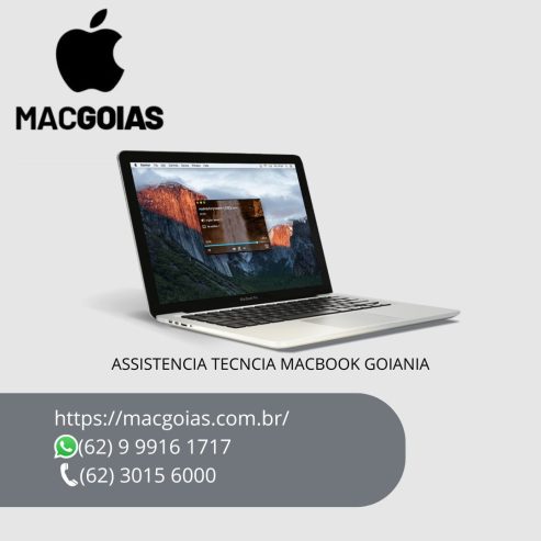 Assistência Técnica Macbook em Goiânia