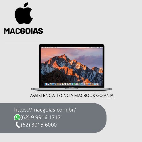 Assistência Técnica Macbook em Goiânia