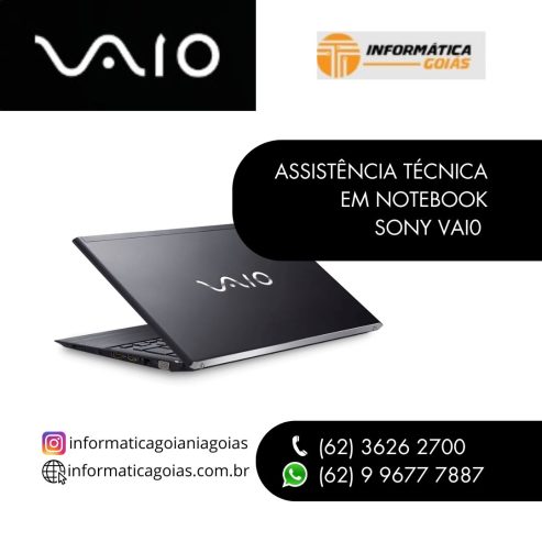 Assistência Técnica Vaio em Goiânia