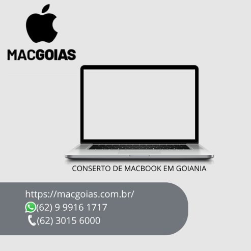 Assistência Técnica Macbook em Goiânia