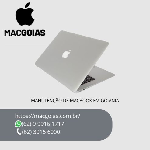 Assistência Técnica Macbook em Goiânia