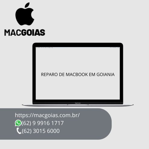 Assistência Técnica Macbook em Goiânia