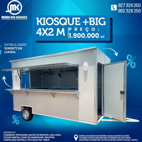 KIOSQUE +BIG 4*2 m