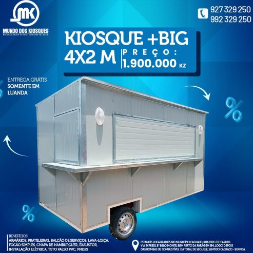 KIOSQUE +BIG 4*2 m