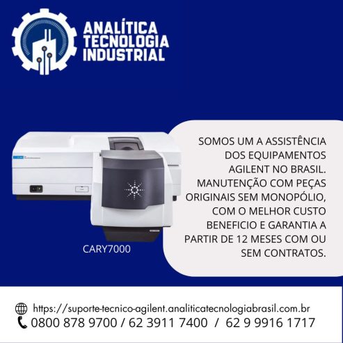 MANUTENÇÃO-CROMATOGRAFIA-AGILENT-BRASIL