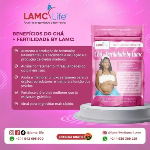 Chá + fertilidade.