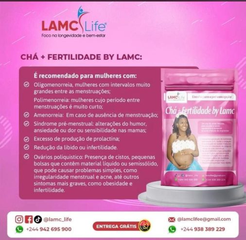 Chá + fertilidade.