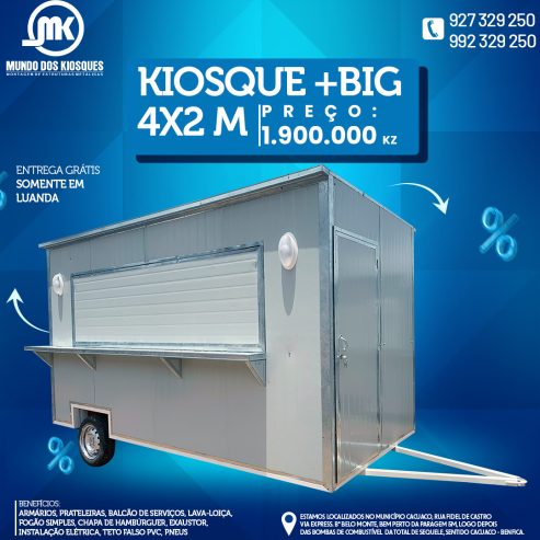 KIOSQUE +BIG 4*2 m