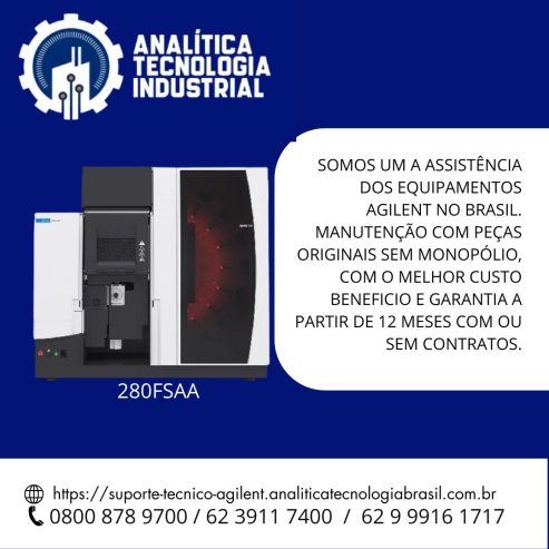 MANUTENÇÃO-CROMATOGRAFIA-AGILENT-BRASIL