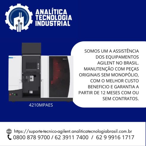 MANUTENÇÃO-CROMATOGRAFIA-AGILENT-BRASIL