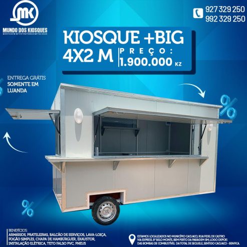 KIOSQUE +BIG 4*2 m