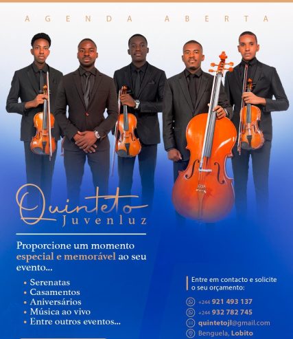 MÚSICA AO VIVO COM O QUINTETO JUVENLUZ 🎻!!!🎻