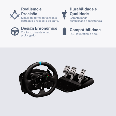 Logitech G29 – Simulador de Corridas