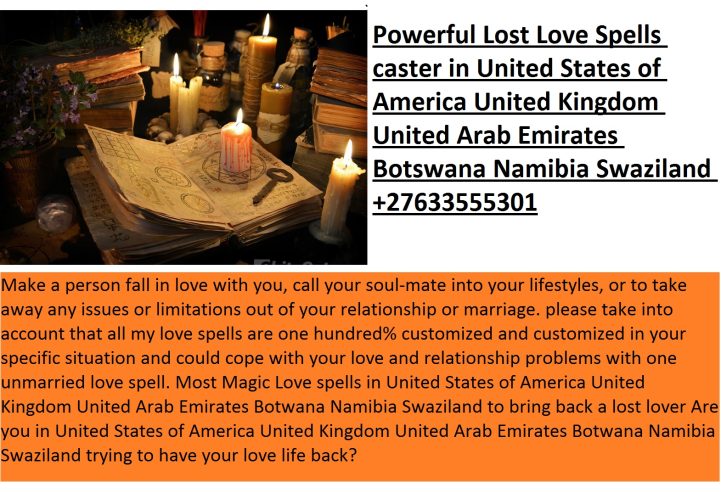 Best in fixing I need my Ex lost lover immediately [ +27633555301