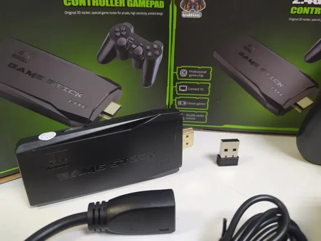 Console de jogos, decodificador para TV Data Frog 4K sem fio