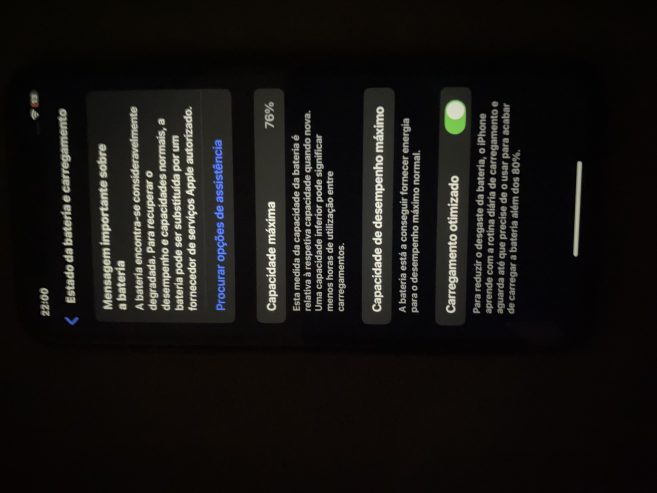 iPhone XR 128GB Bateria 76% tudo funcional.