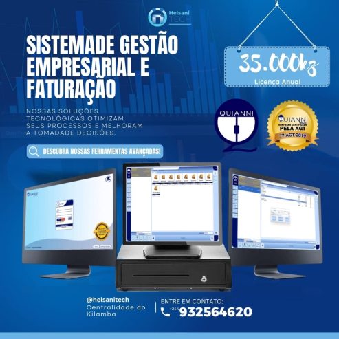 Sistema de gestão e Faturação Quianni