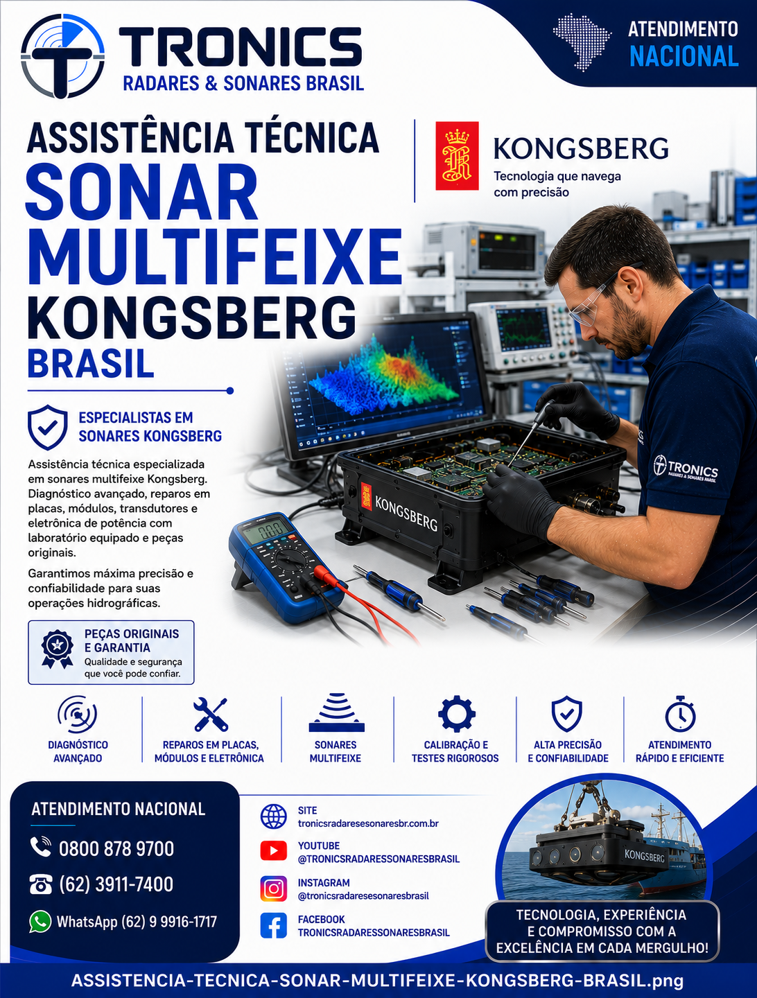 TRONICS RADARES & SONARES BRASIL