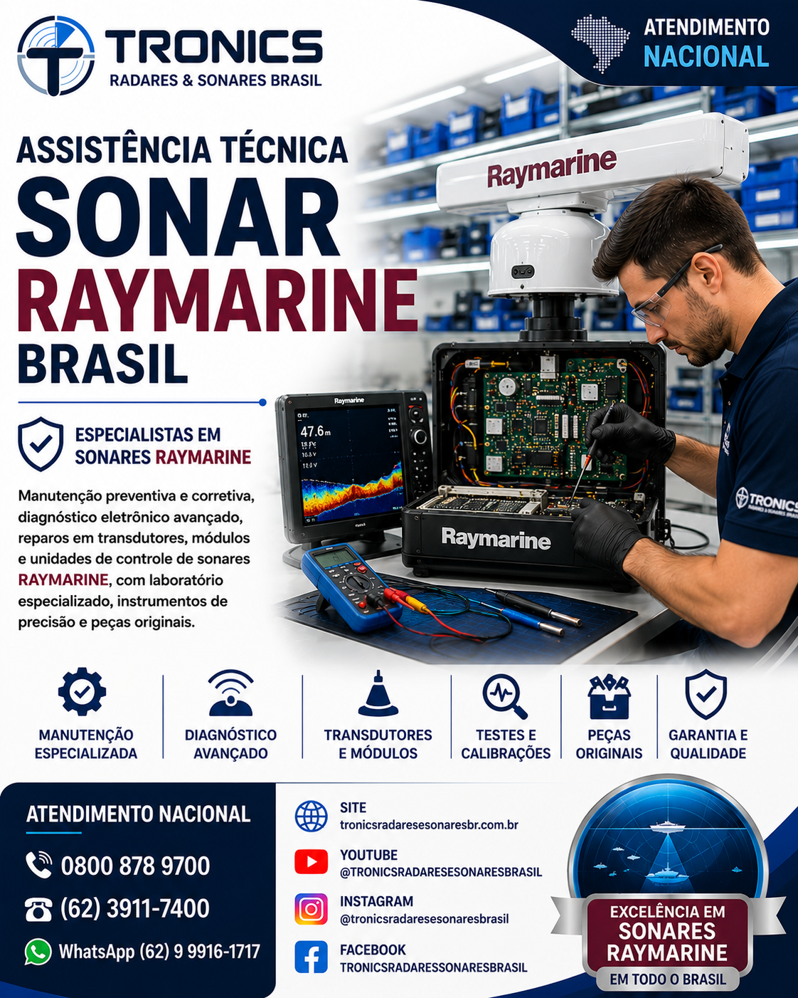 TRONICS RADARES & SONARES BRASIL