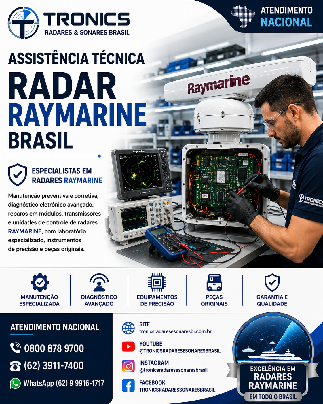 TRONICS RADARES & SONARES BRASIL
