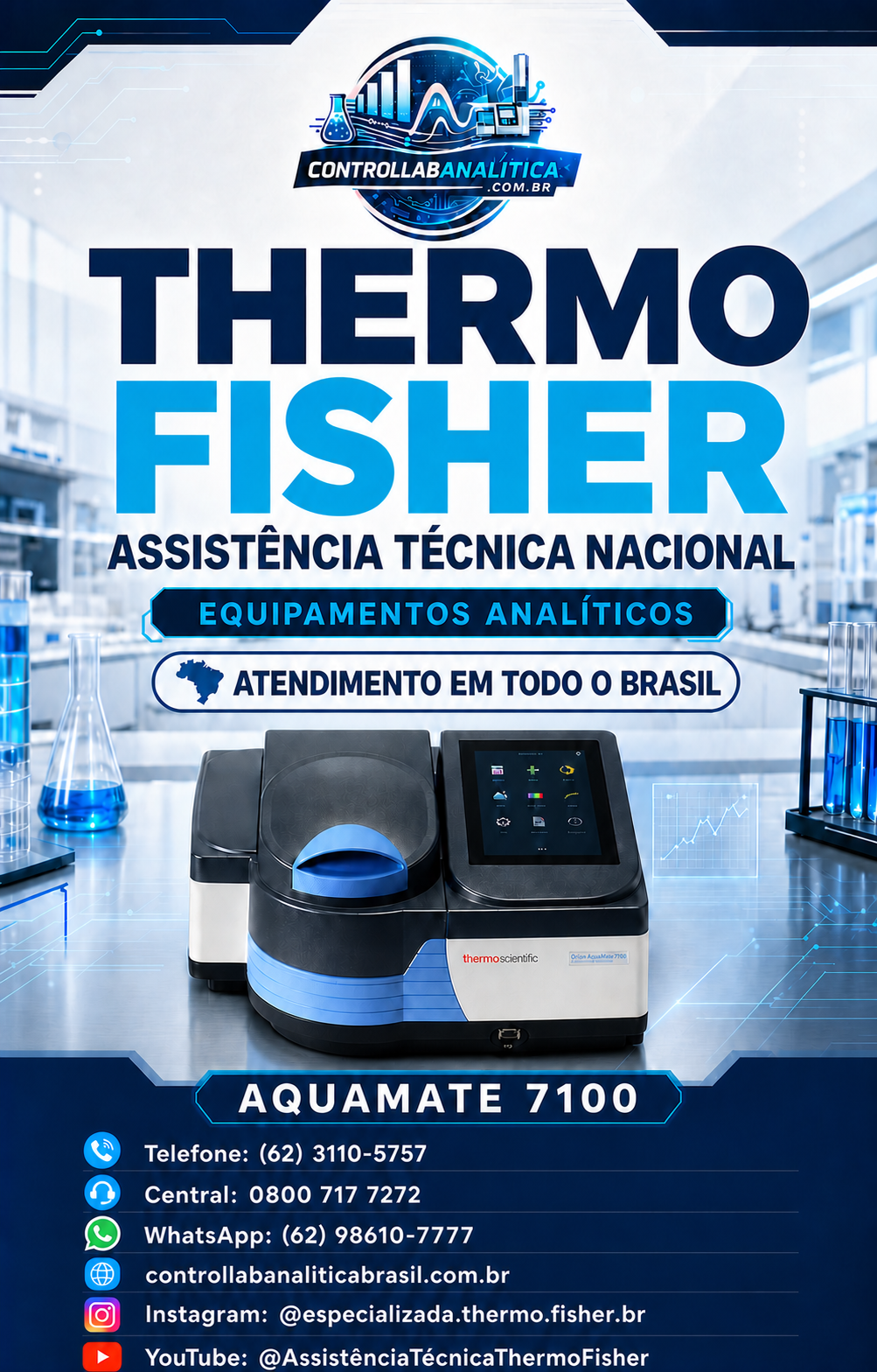 ASSISTÊNCIA TÉCNICA THERMO FISHER EM TODO O BRASIL