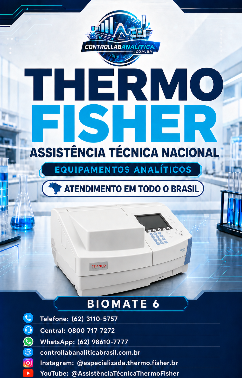 ASSISTÊNCIA TÉCNICA THERMO FISHER EM TODO O BRASIL