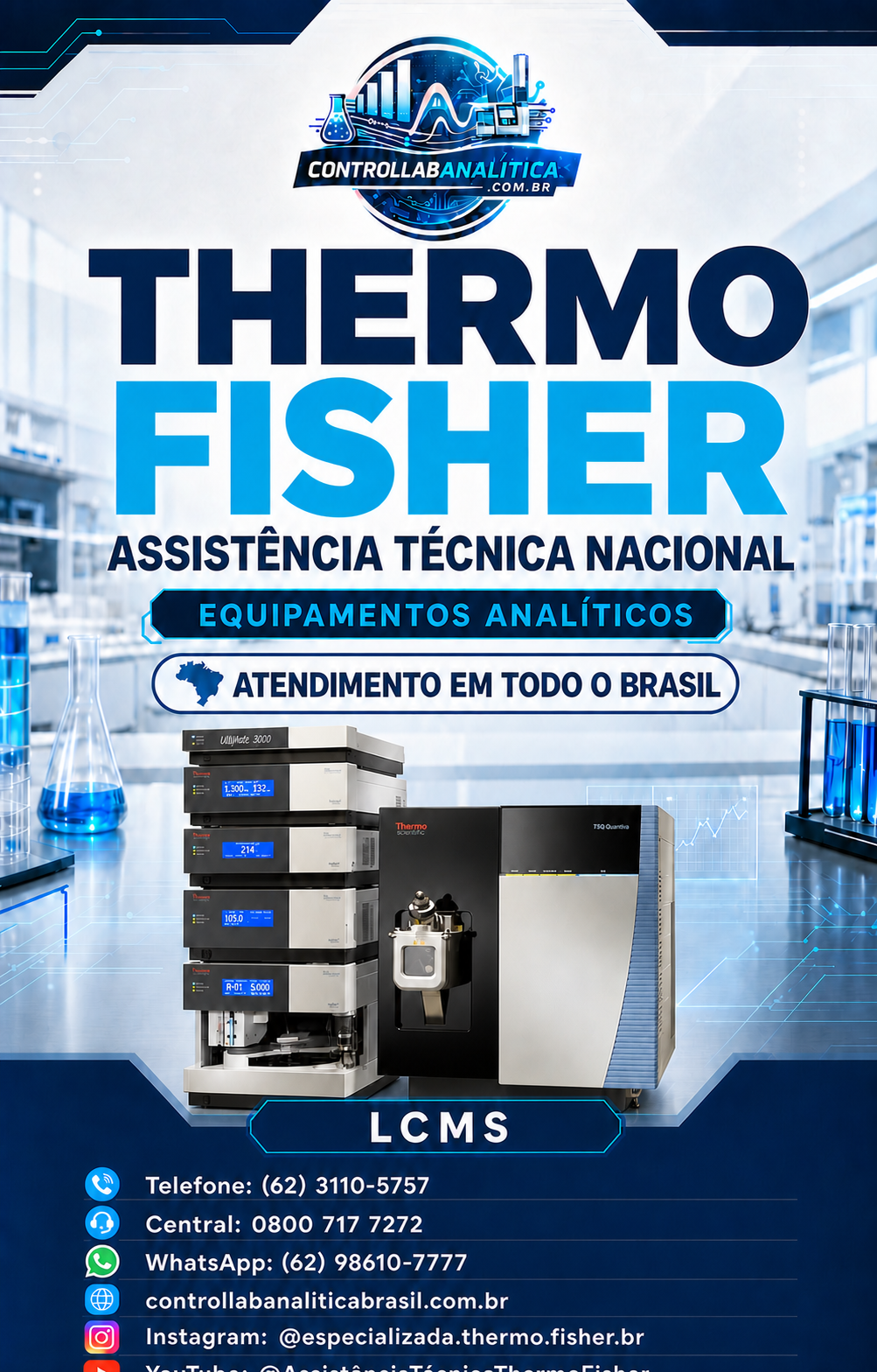 ASSISTÊNCIA TÉCNICA THERMO FISHER EM TODO O BRASIL