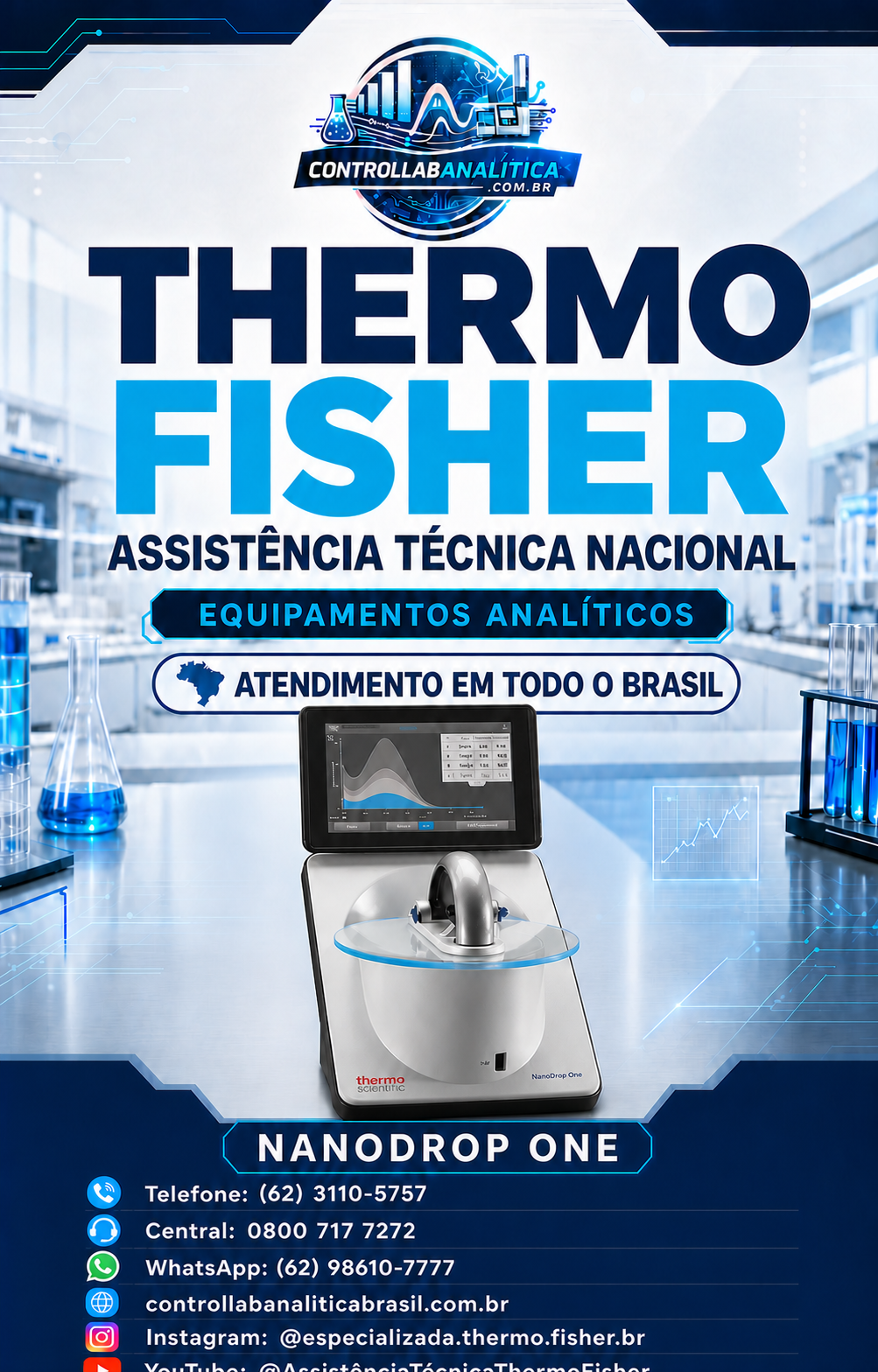 ASSISTÊNCIA TÉCNICA THERMO FISHER EM TODO O BRASIL