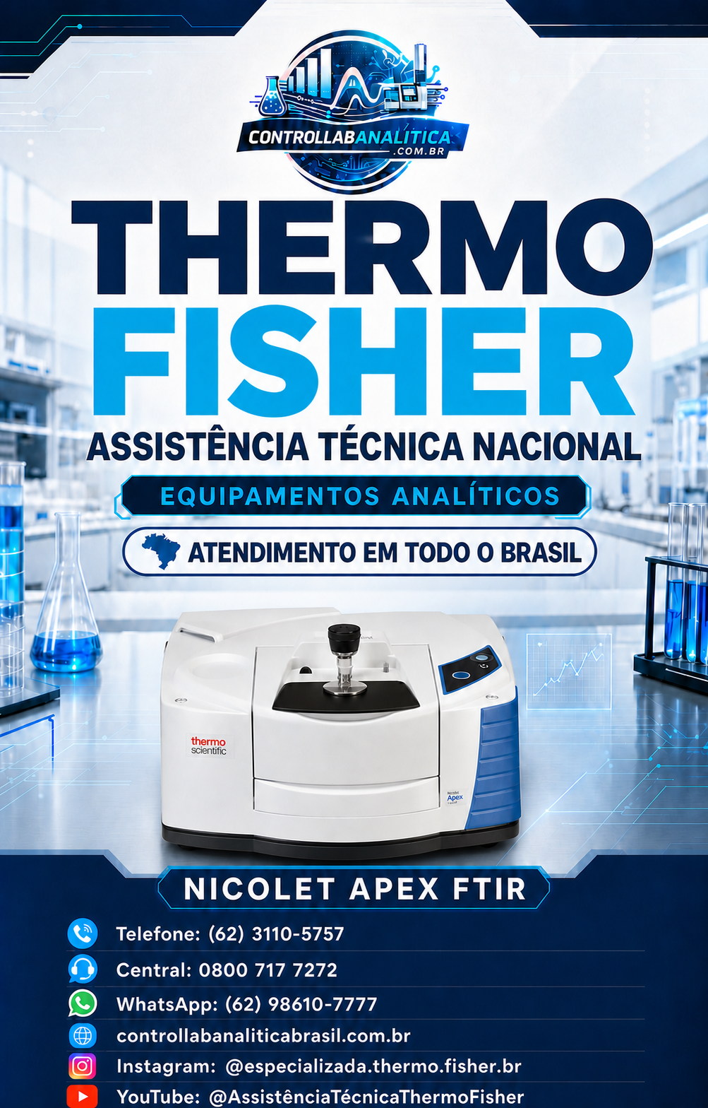 ASSISTÊNCIA TÉCNICA THERMO FISHER EM TODO O BRASIL
