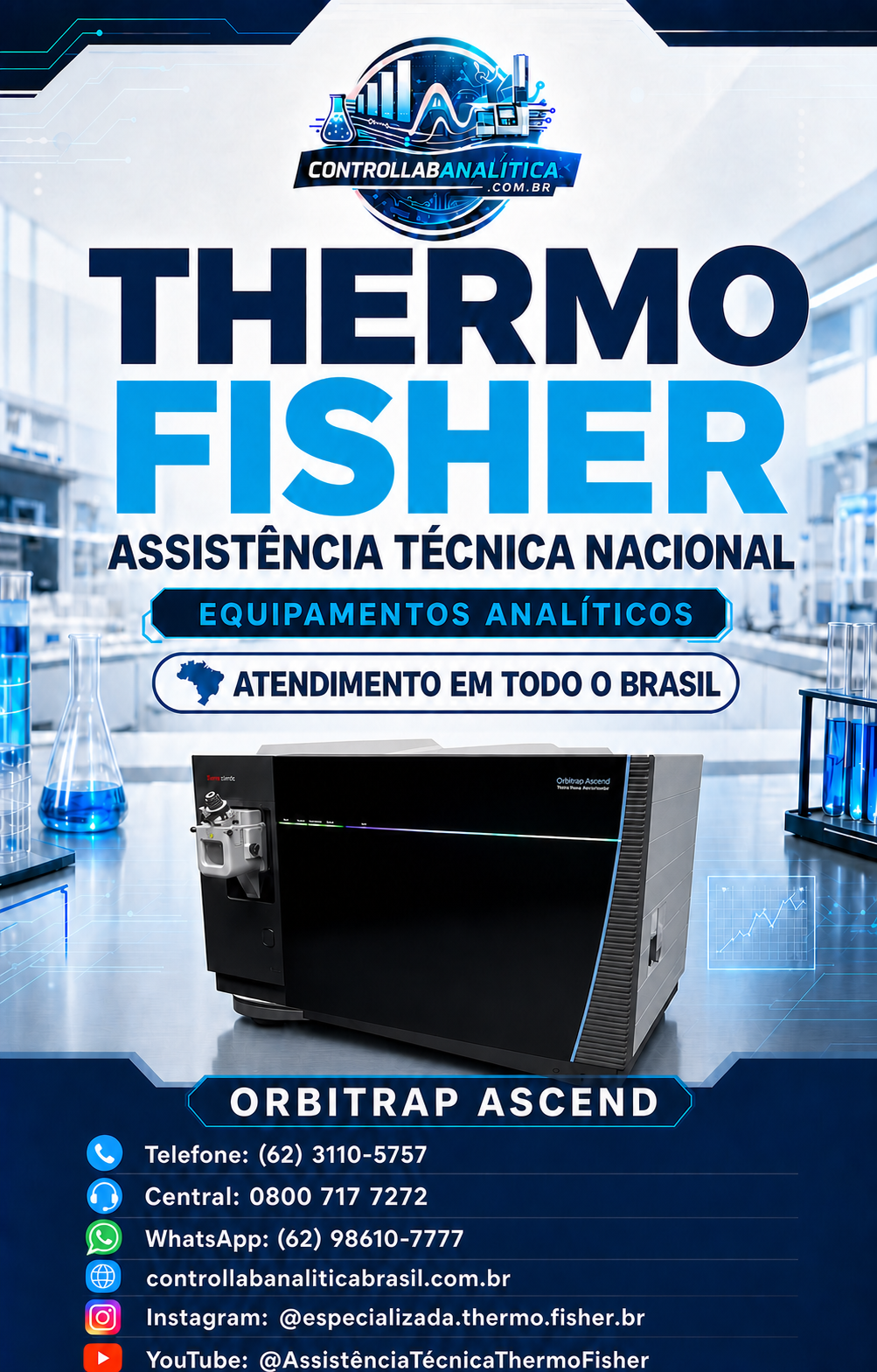ASSISTÊNCIA TÉCNICA THERMO FISHER EM TODO O BRASIL