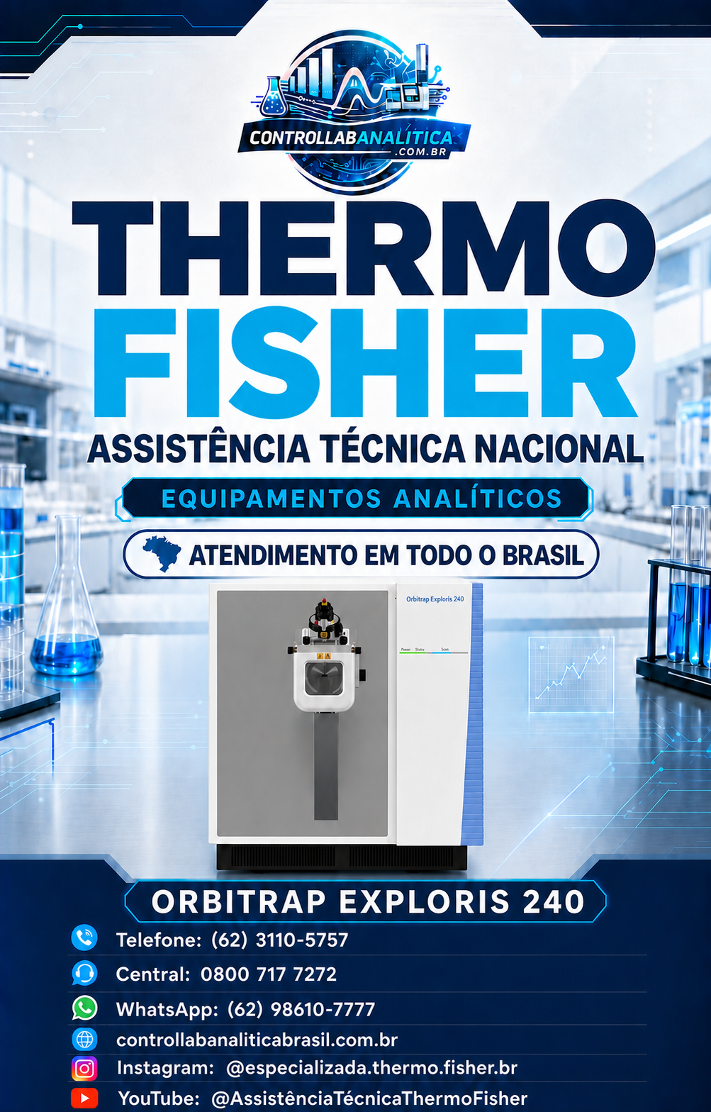ASSISTÊNCIA TÉCNICA THERMO FISHER EM TODO O BRASIL