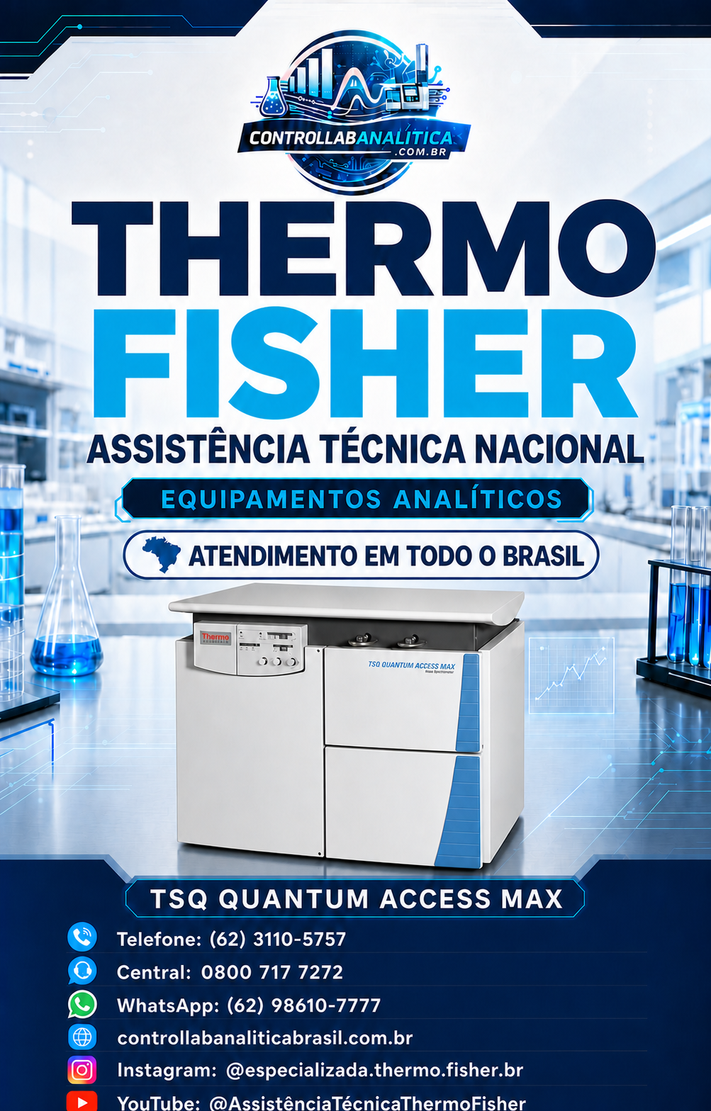 ASSISTÊNCIA TÉCNICA THERMO FISHER EM TODO O BRASIL